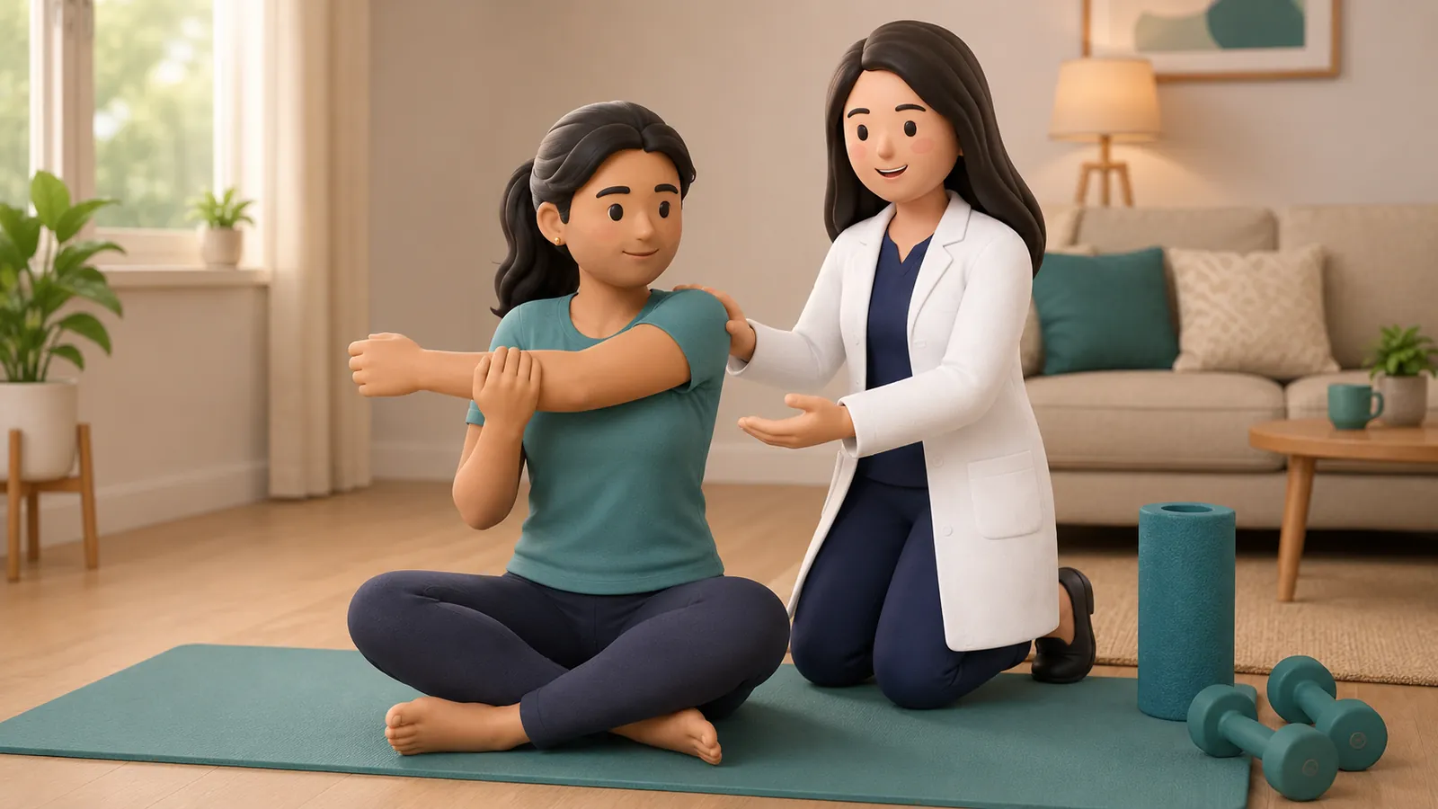 Is it normal to feel pain during physiotherapy?