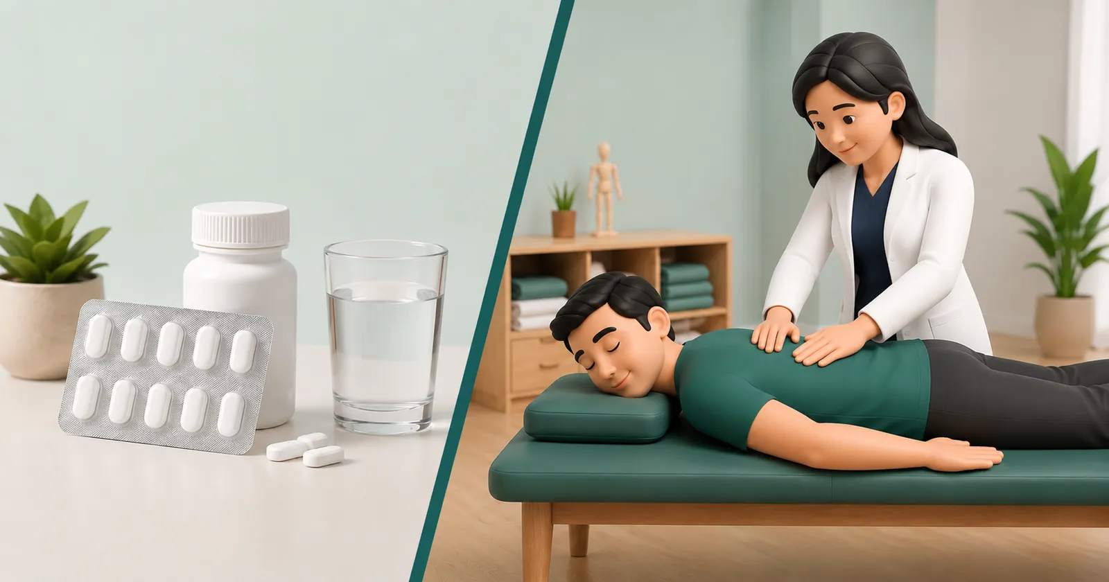 Physiotherapy vs pain medication: what actually works?
