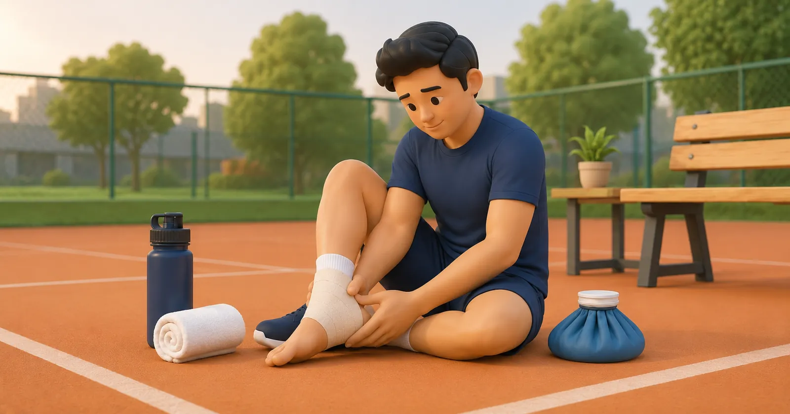 What to do immediately after a soft tissue injury