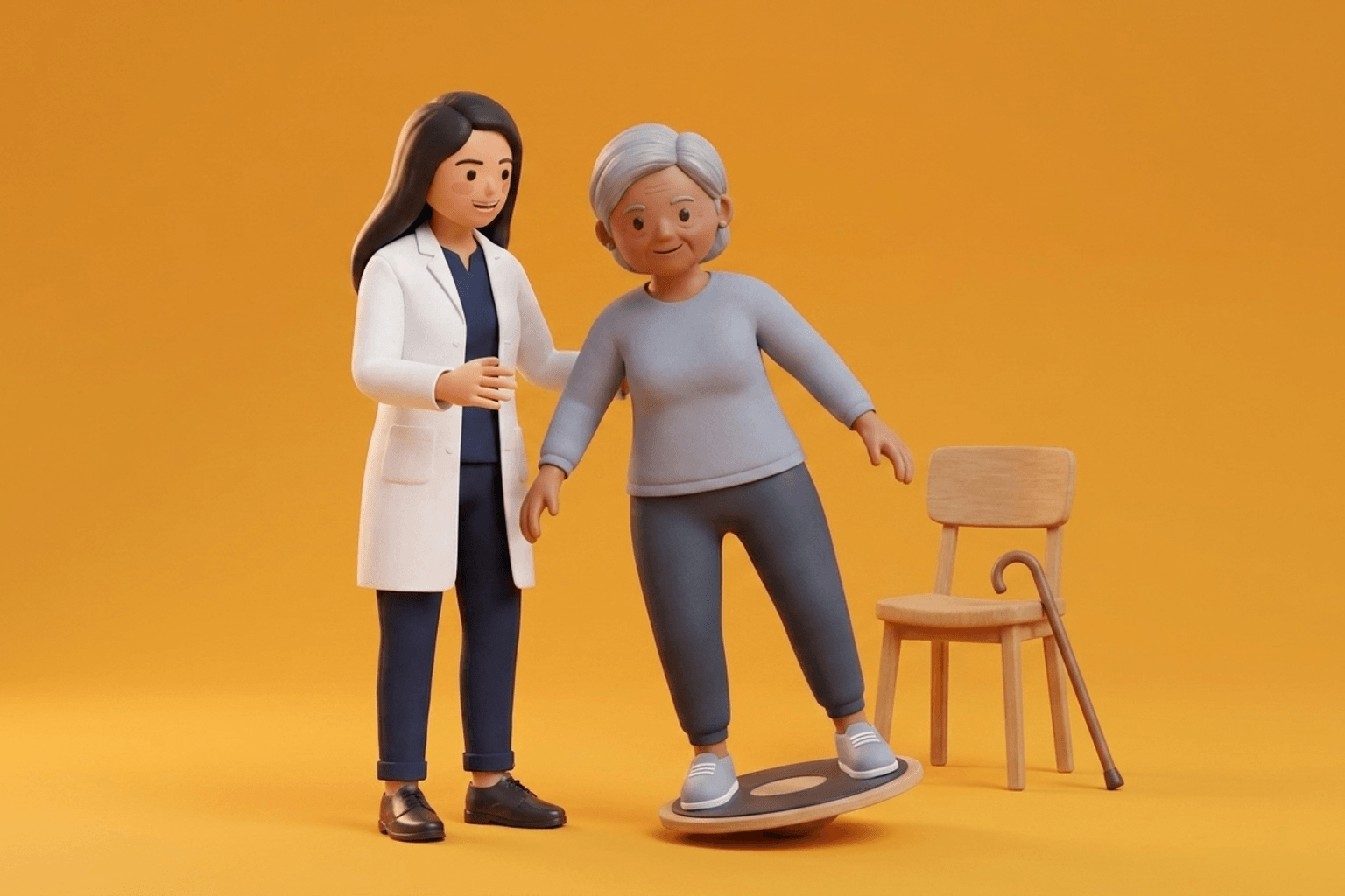 Physiotherapy for Age-Related Balance Decline