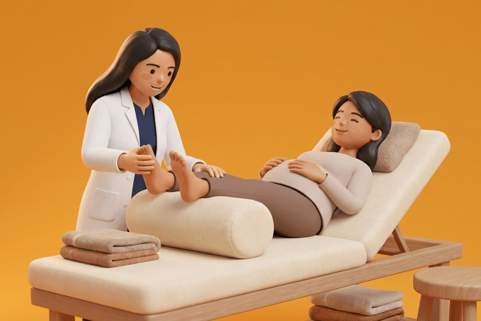 Physiotherapy for Swelling in Pregnancy