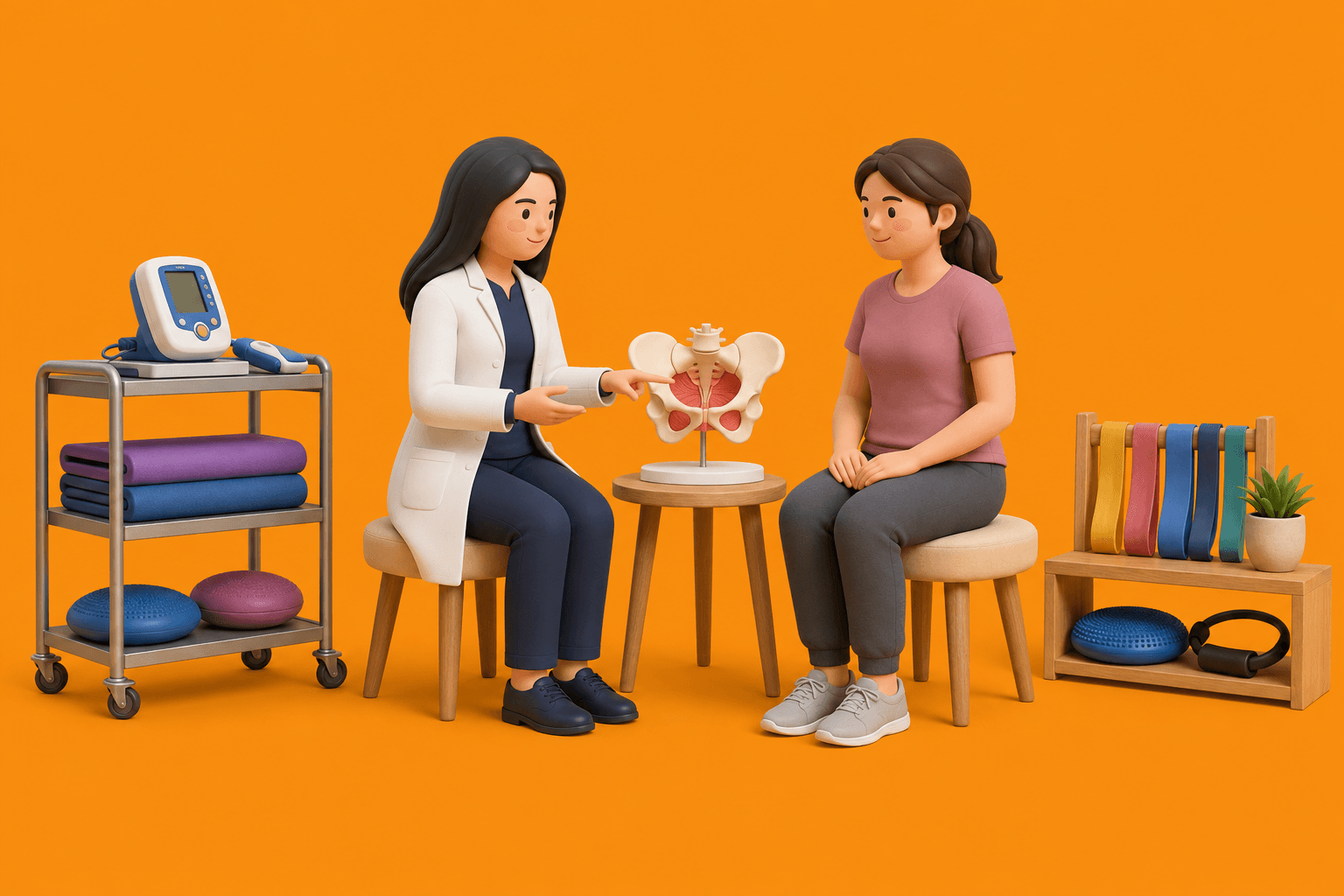 Gynaecological physiotherapy