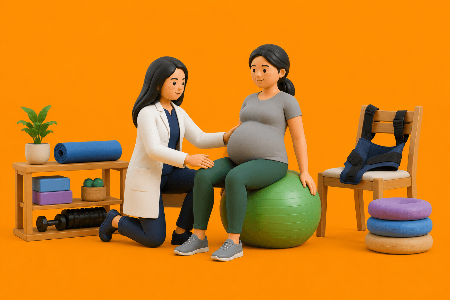 Obstetric physiotherapy