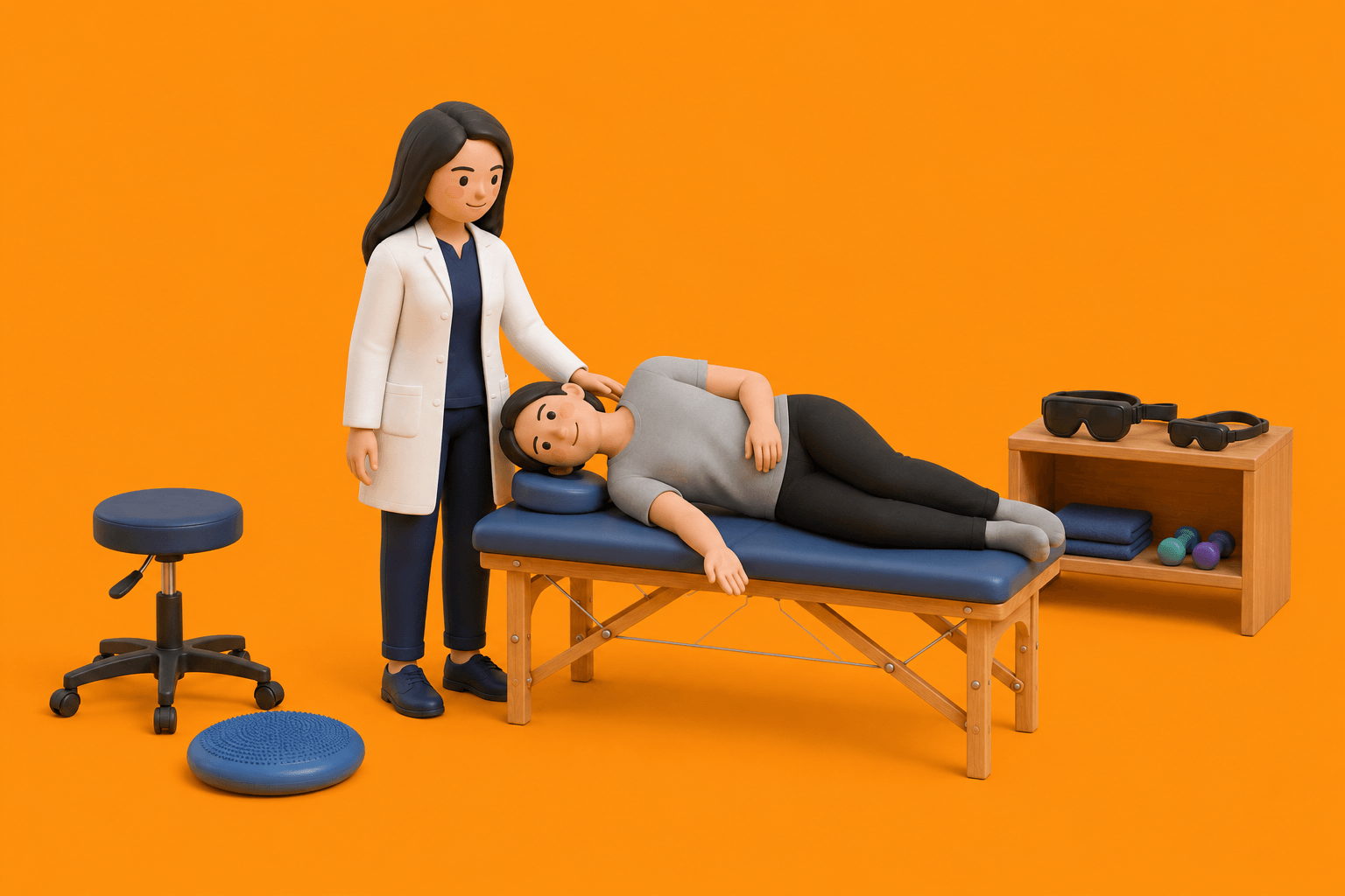 Vestibular physiotherapy